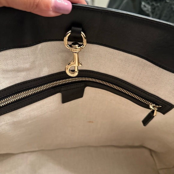 NWT Gucci Microguccissima Patent Leather Nice Tote - Black - Picture 7 of 13